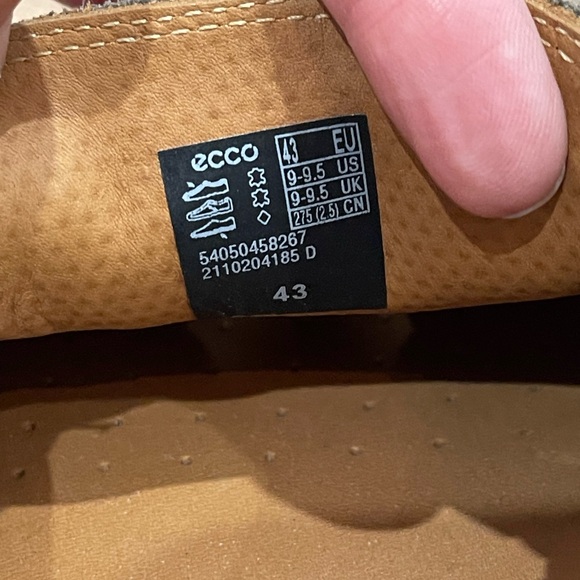 Ecco S-Lite 9/9.5 Men's Gray Slip-On Loafers - Picture 7 of 7